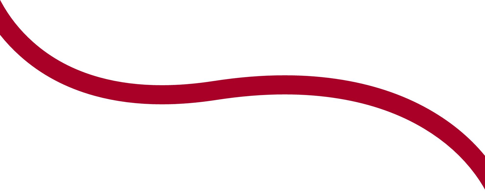 Nastro rosso di separazione